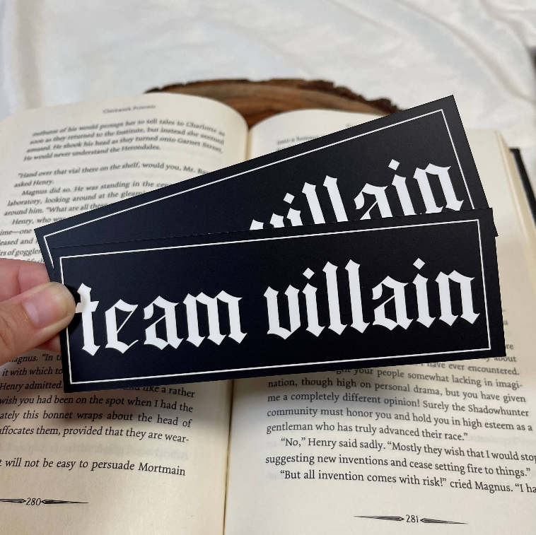 Team Hero + Villian Bookmarks