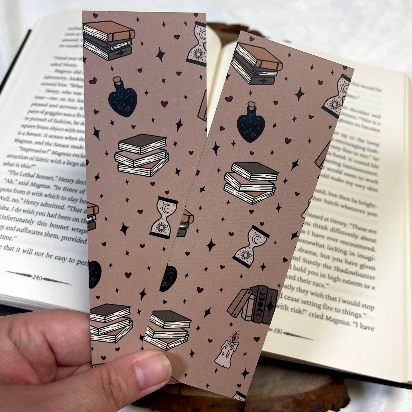 Books & Magic Bookmark