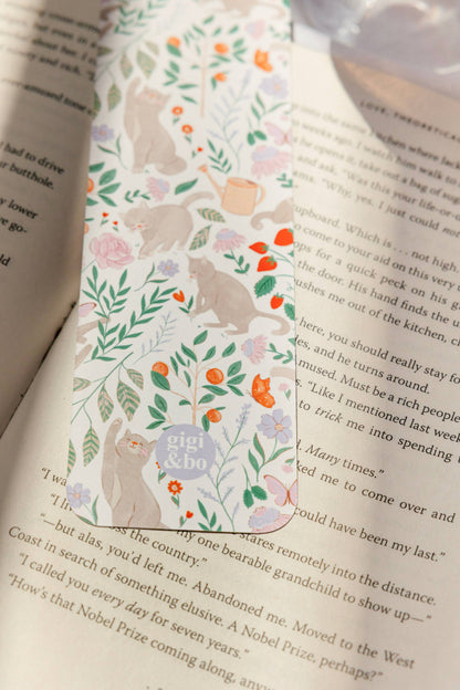Cats in the Garden Bookmark