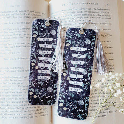 WTF Did I Just Read Bookmark