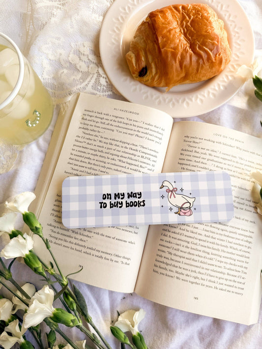 On My Way Bookmark