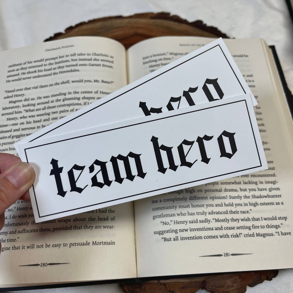 Team Hero + Villian Bookmarks