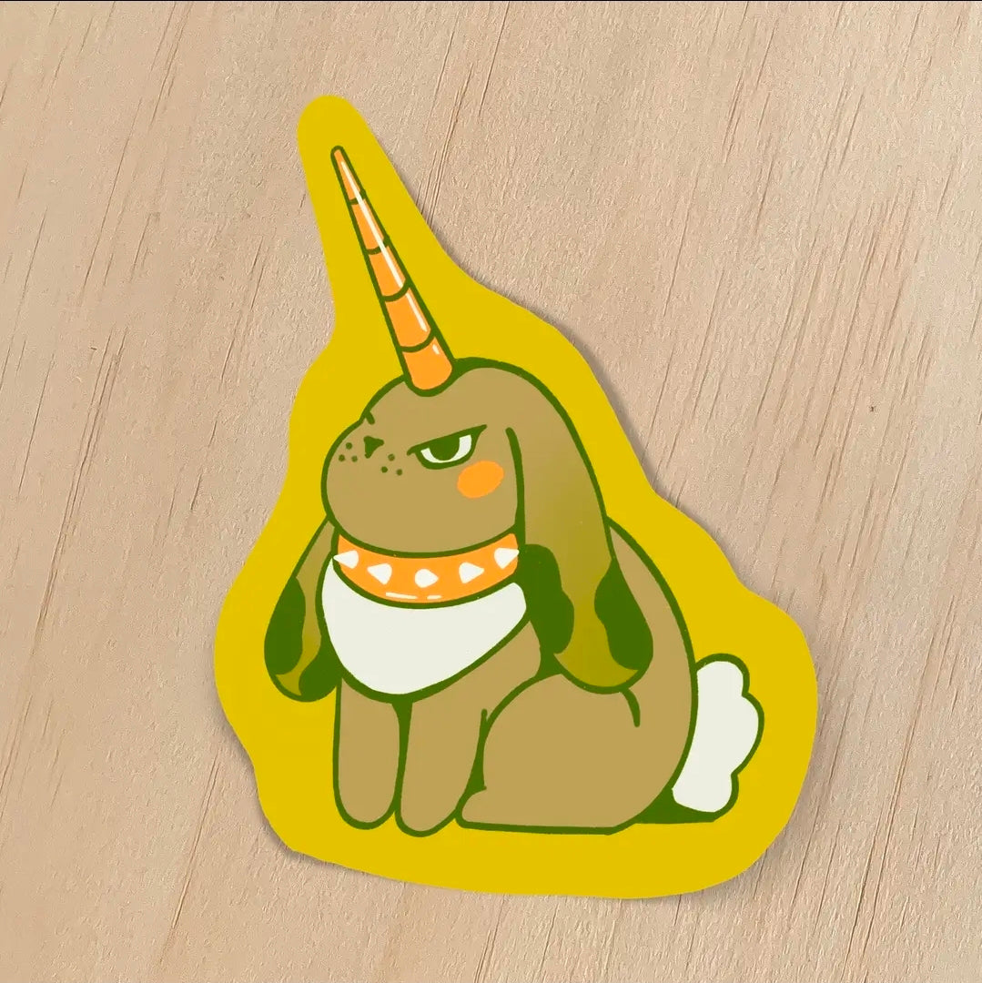 Bunny Unicorn Sticker